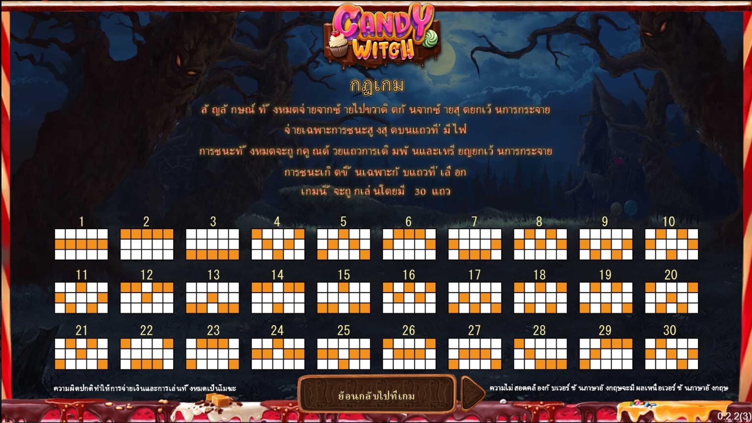Candy Witch ซุปเปอร์สล็อตเครดิตฟรี Superslot Game