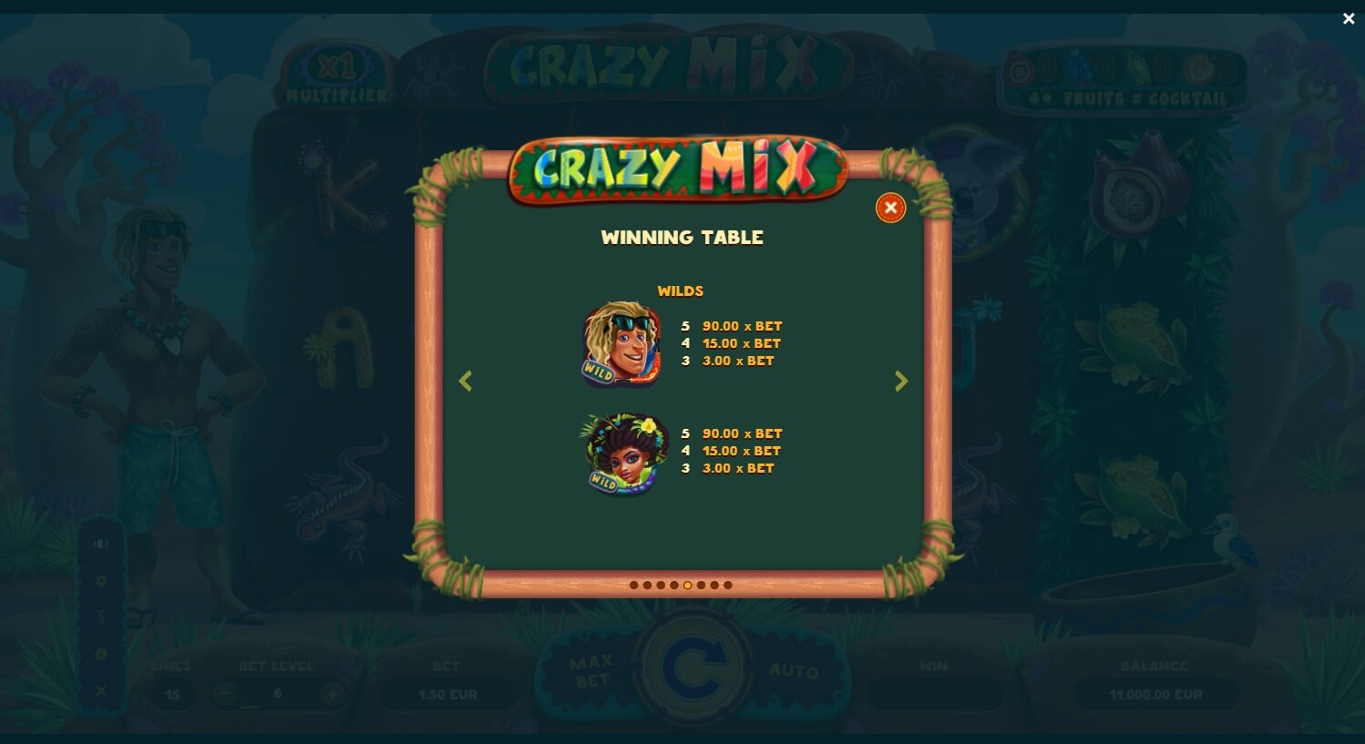 Crazy Mix สล็อต Yggdrasil slot