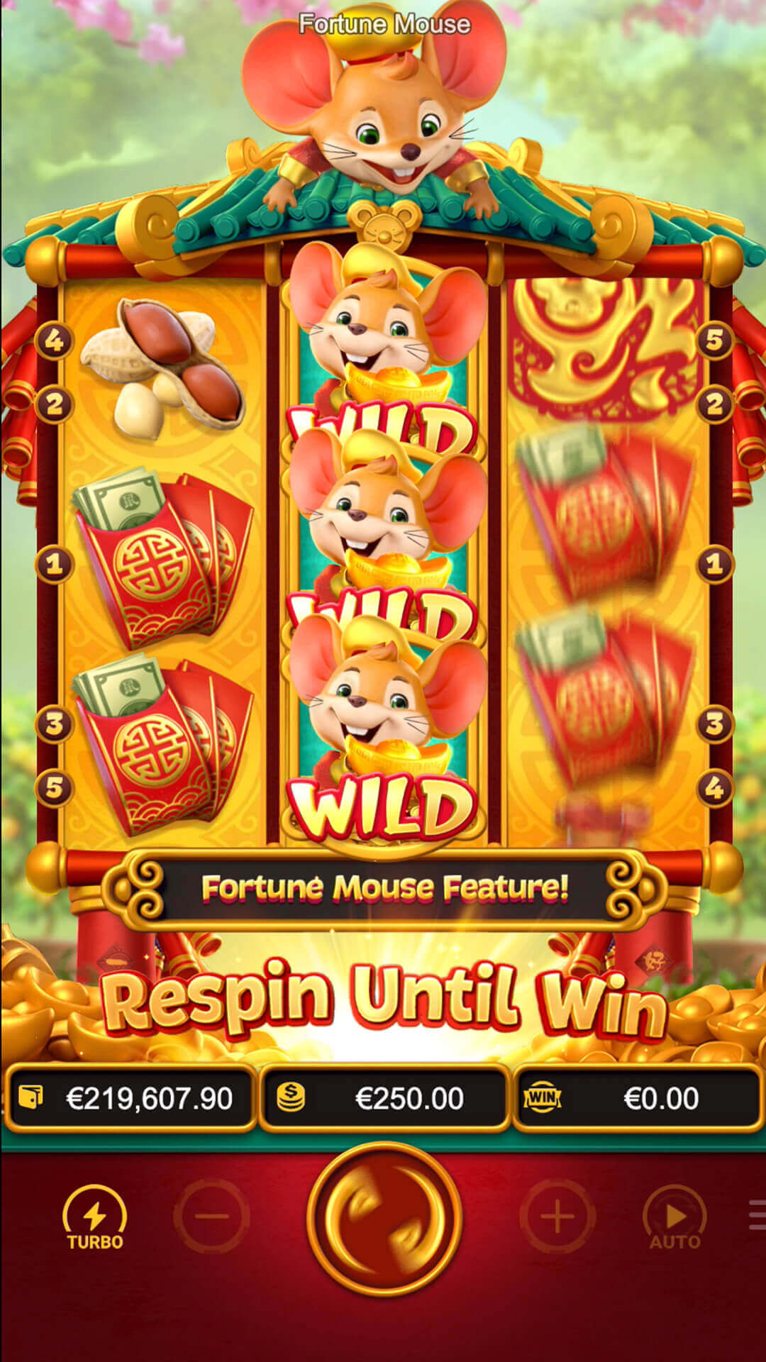 Fortune Mouse slot pgs เกม PG Slot เครดิตฟรี