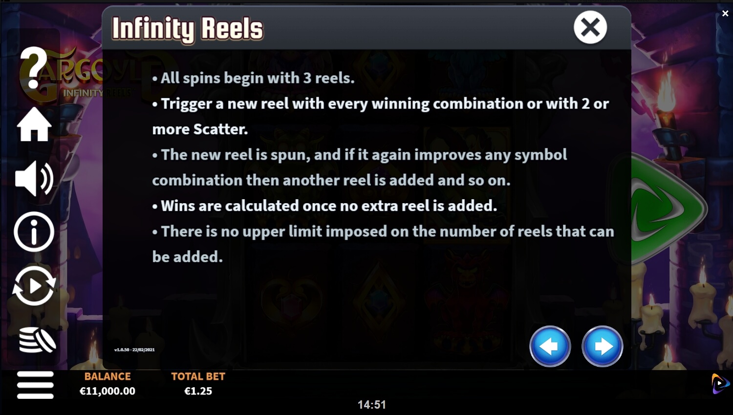 Gargoyle Infinity Reels สล็อตyggdrasil ใหม่ล่าสุด