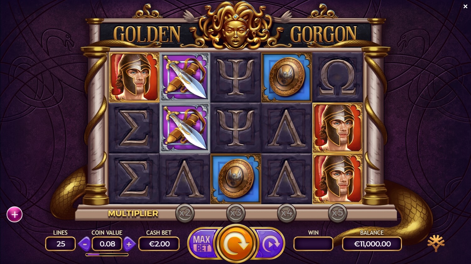 Golden Gorgon สล็อต Yggdrasil slot