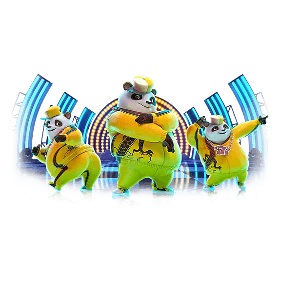 Hip Hop Panda pg 888 th ค่ายเกม สล็อต PG