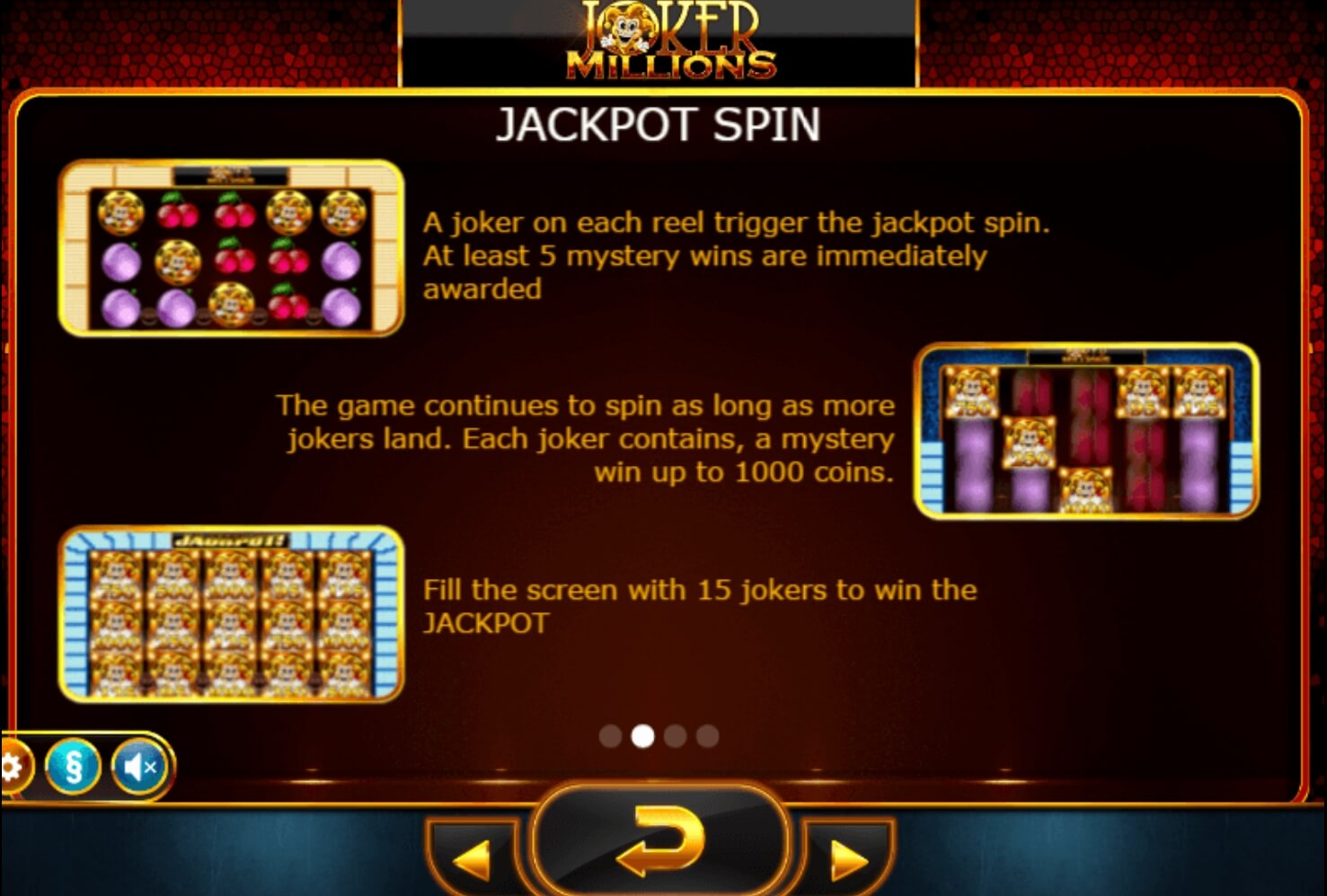 Joker Millions สล็อตค่าย yggdrasil