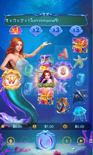 Mermaid Riches slot pgs เกม PG Slot เครดิตฟรี