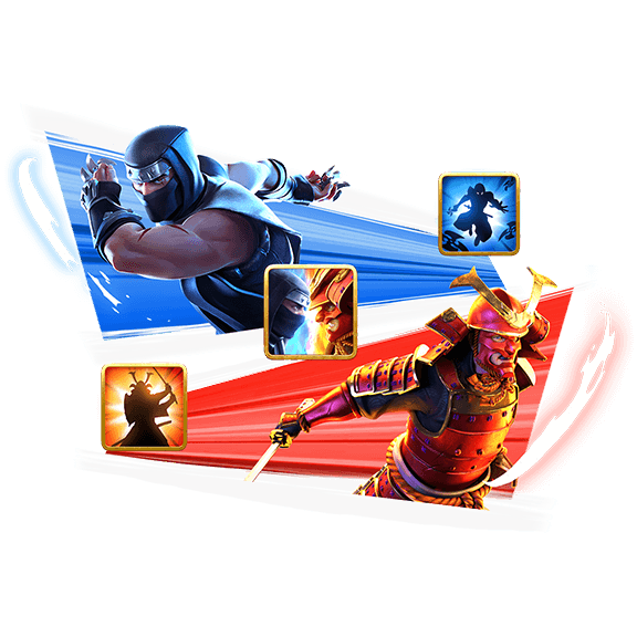 Ninja vs Samurai pg 888 th ค่ายเกม สล็อต PG