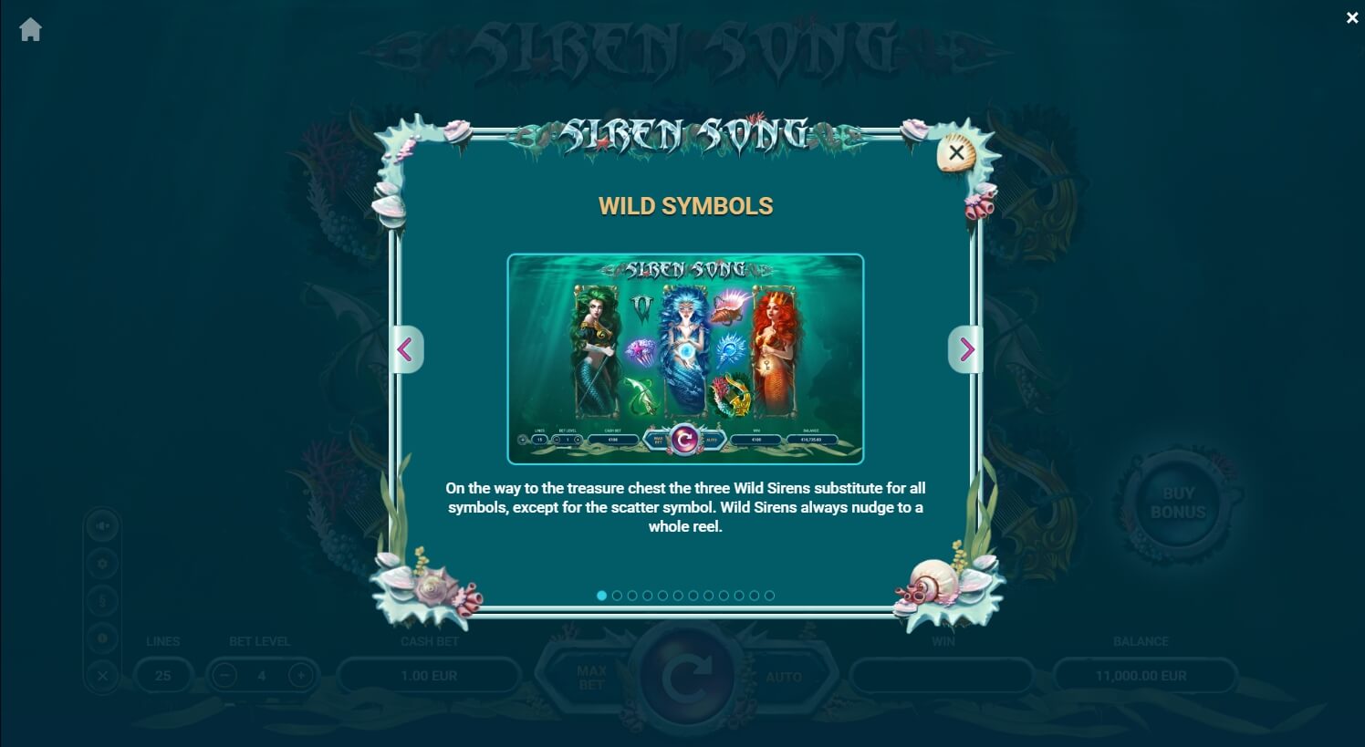 Siren Song สล็อตค่าย yggdrasil