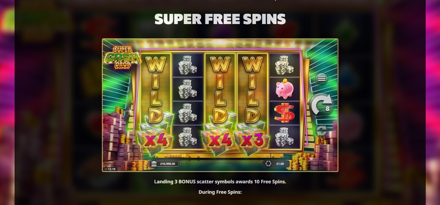 Super Cash Drop สล็อตyggdrasil ใหม่ล่าสุด