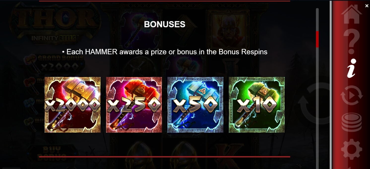 Thor Infinity Reels Slot ygg