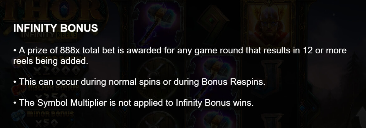 Thor Infinity Reels สล็อตyggdrasil ใหม่ล่าสุด