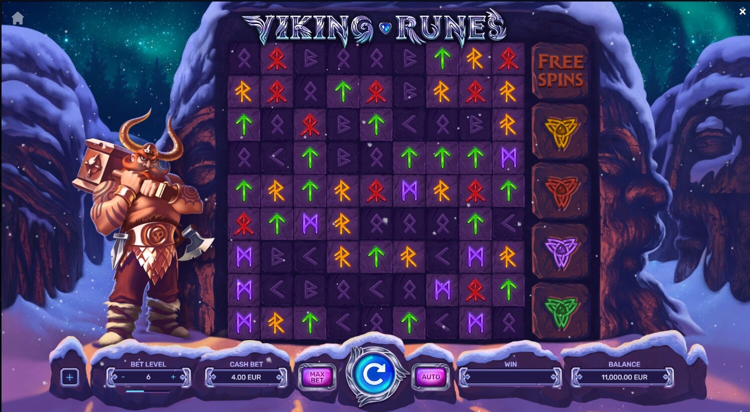 Viking Runes ทดลองเล่นสล็อต yggdrasil