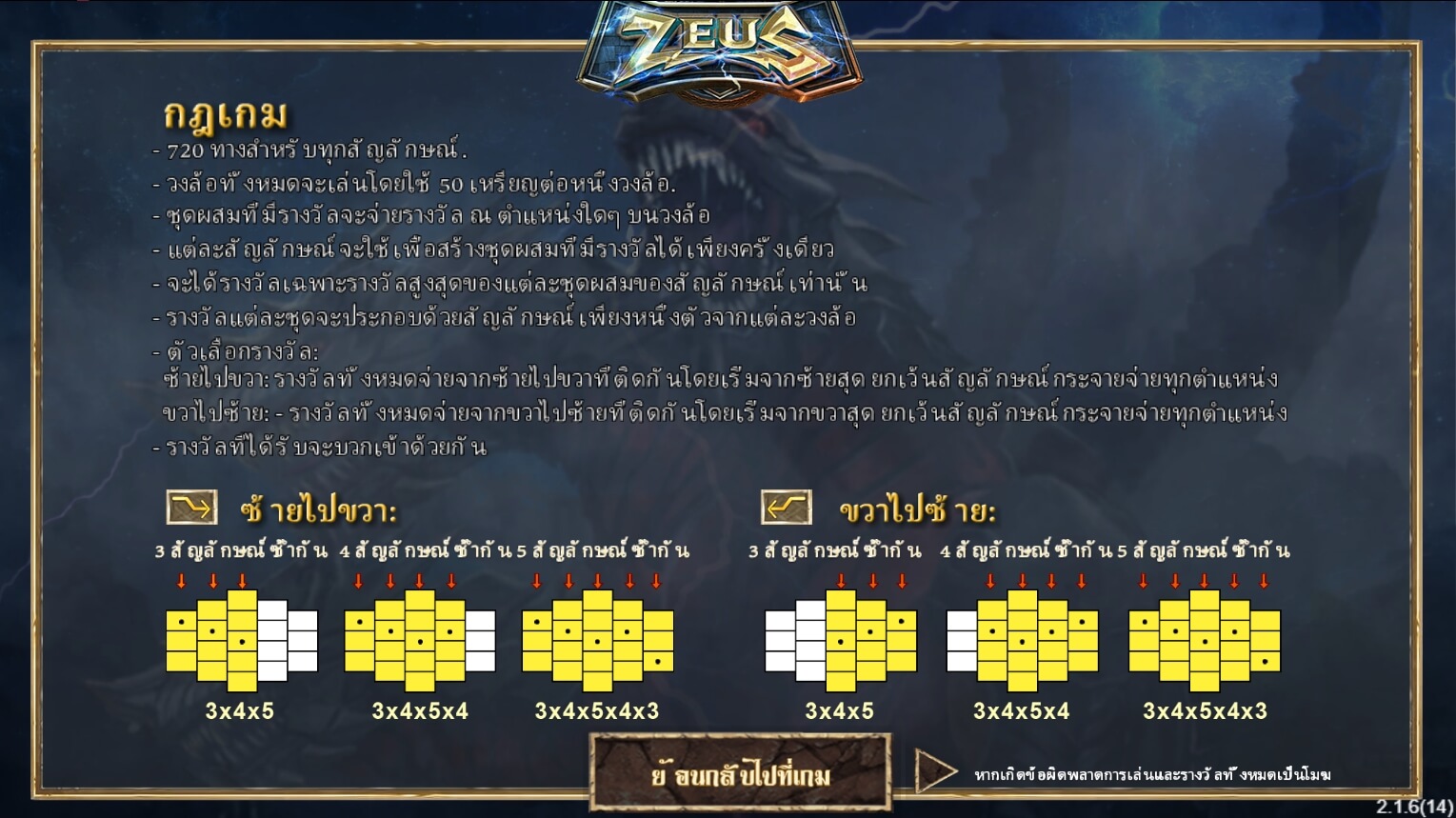 Zeus แจกฟรีเครดิต Superslot 888