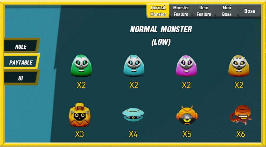 ภาพสัญลักษณ์ และ เส้นไลน์ในเกม Monster Hunter