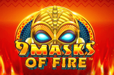 9 Masks of Fire Microgaming สล็อตค่ายฟรีเครดิต 100%