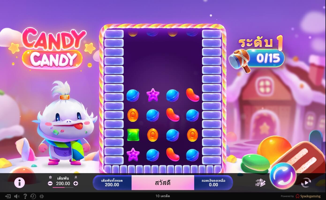 Candy Candy Spadegaming สมัคร Superslot