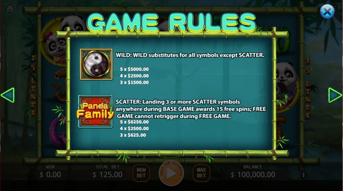 Panda Family ค่ายสล็อต KA Gaming เว็บ Superslot
