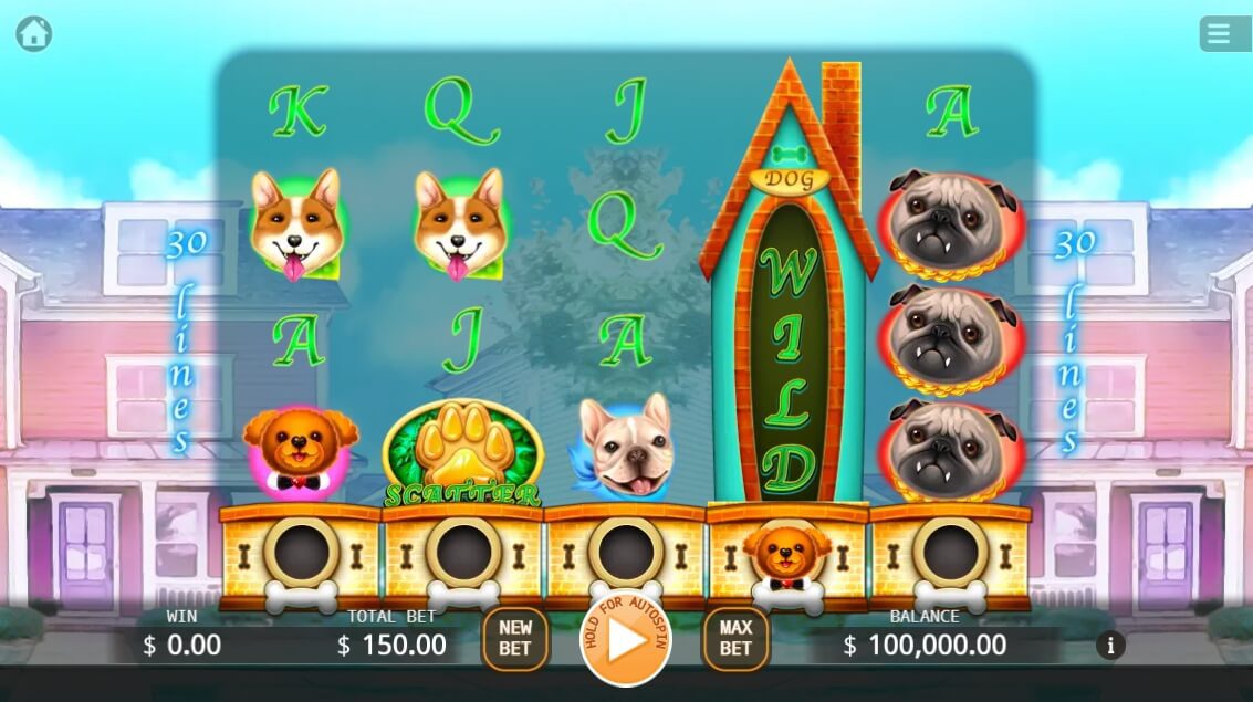 Who Let the Dogs Out ค่าย KA Gaming เว็บ Superslot