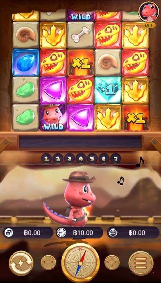 Dino Gems ค่ายสล็อต Ambslot Superslot ทุกเว็บ