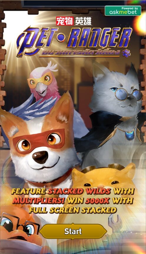 Pet Ranger ค่ายสล็อต Amb Slot ซุปเปอร์สล็อต