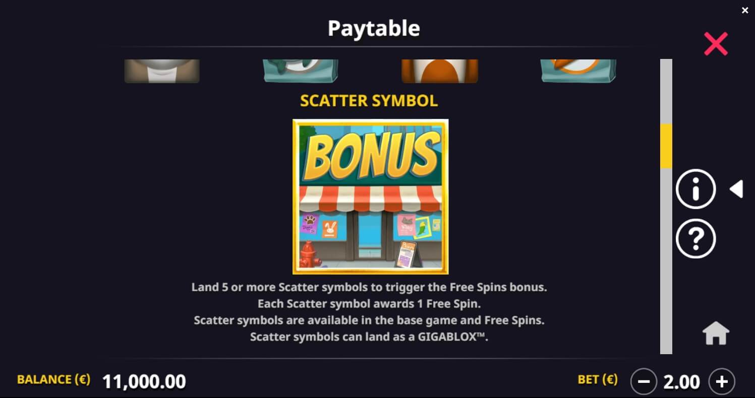 Prized Pets Gigablox สล็อตค่าย Yggdrasil game