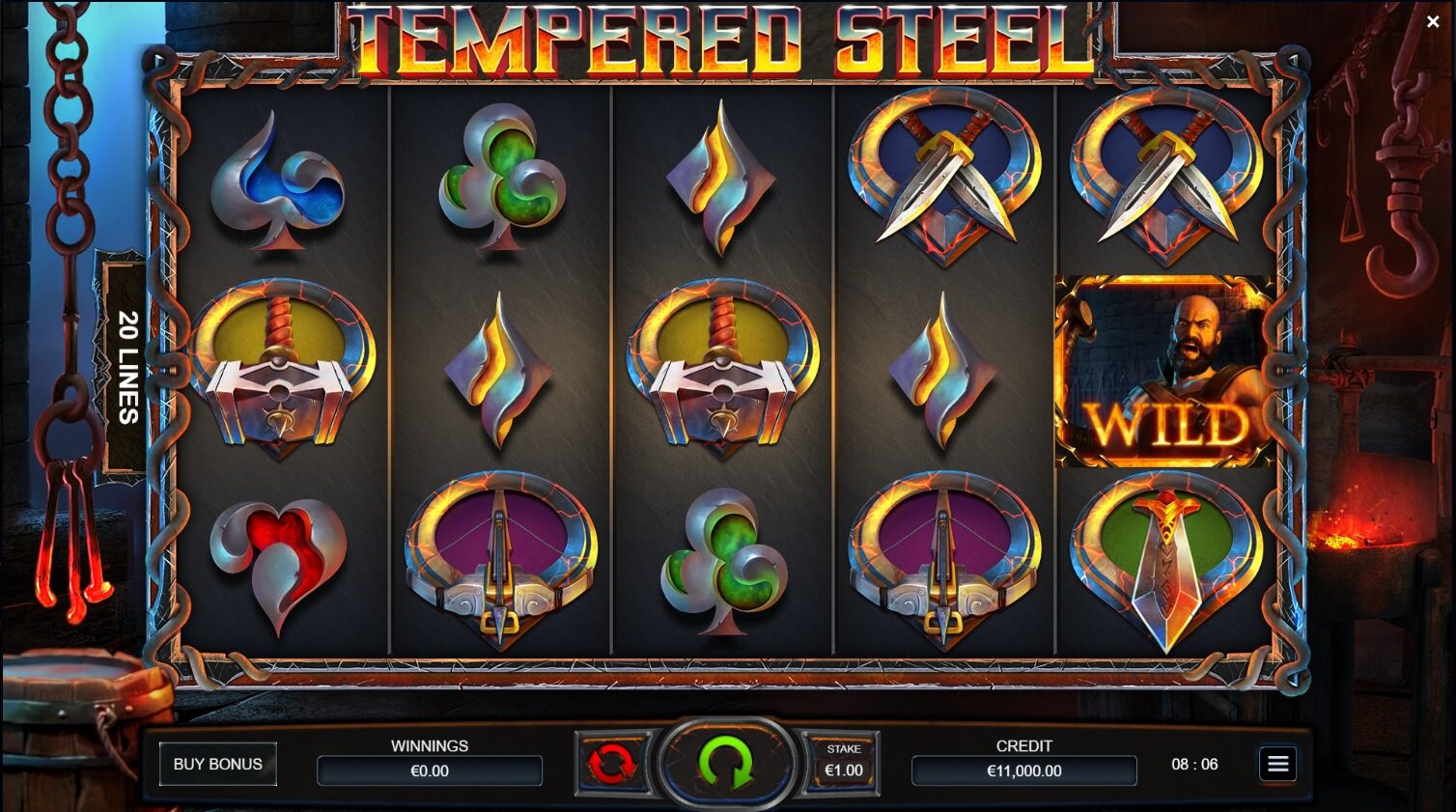 Tempered Steel ทดลองเล่นสล็อต yggdrasil เว็บ Superslot