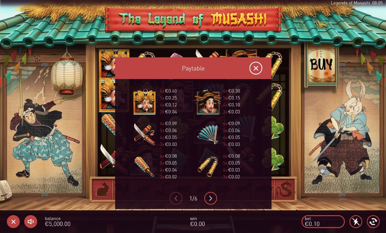 The Legend of Musashi Slot ygg เว็บ Superslot