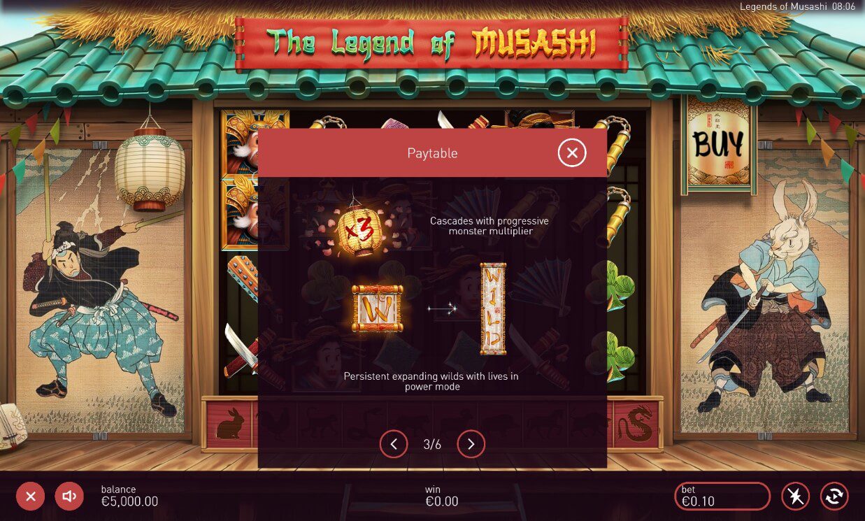 The Legend of Musashi สล็อต Yggdrasil เครดิต ฟรี สมัคร Superslot
