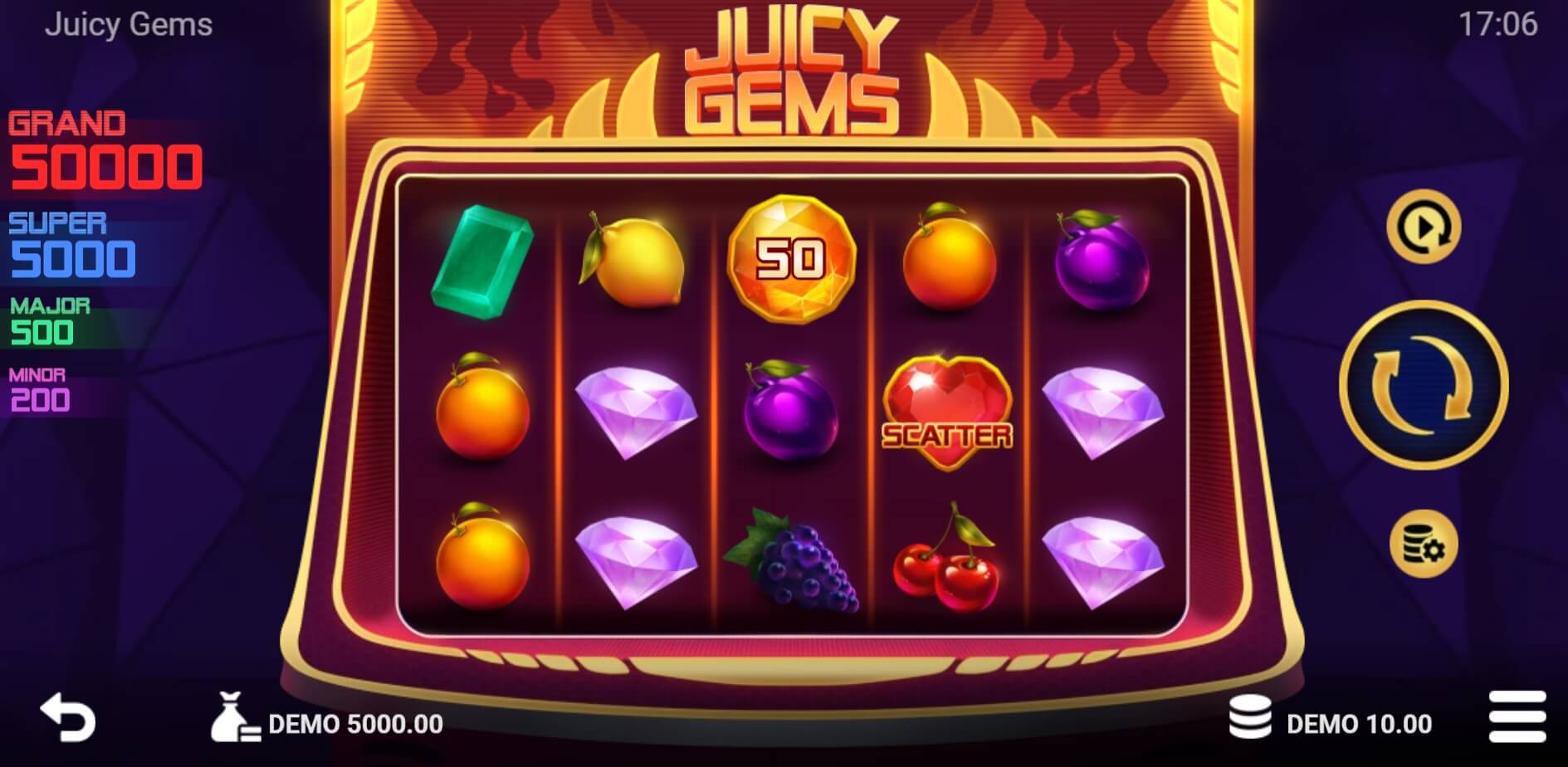 Juicy Gems Evo Play ซุปเปอร์สล็อต ใหม่ล่าสุด