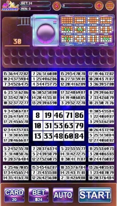 E-Bingo ทดลองเล่น ALLWAYSPIN ค่าย superslot 777