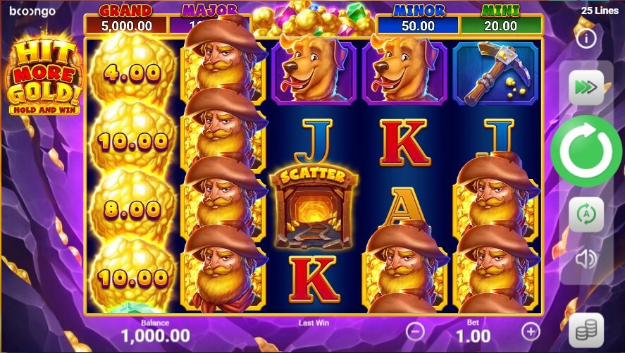 Hit More Gold Hold and Win Boongo Superslot Auto