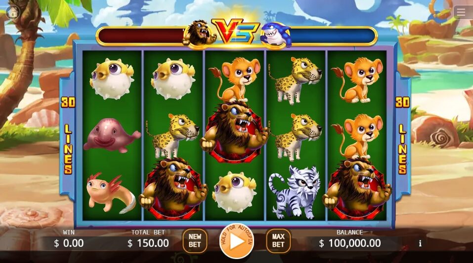 Lion vs. Shark เว็บ ka gaming slot เครดิต ฟรี สมัคร Superslot