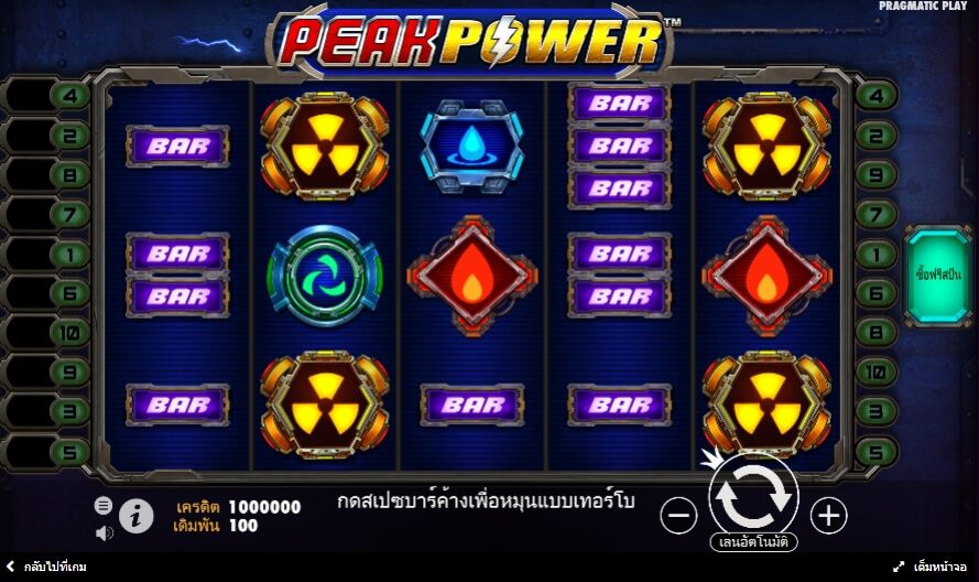 Peak Power Powernudge Play ทดลองเล่น Superslot