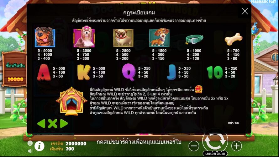 The Dog House Multihold Powernudge Play ฟรีเครดิต ซุปเปอร์สล็อต