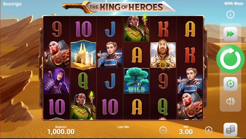 The King of Heroes Boongo Superslot247