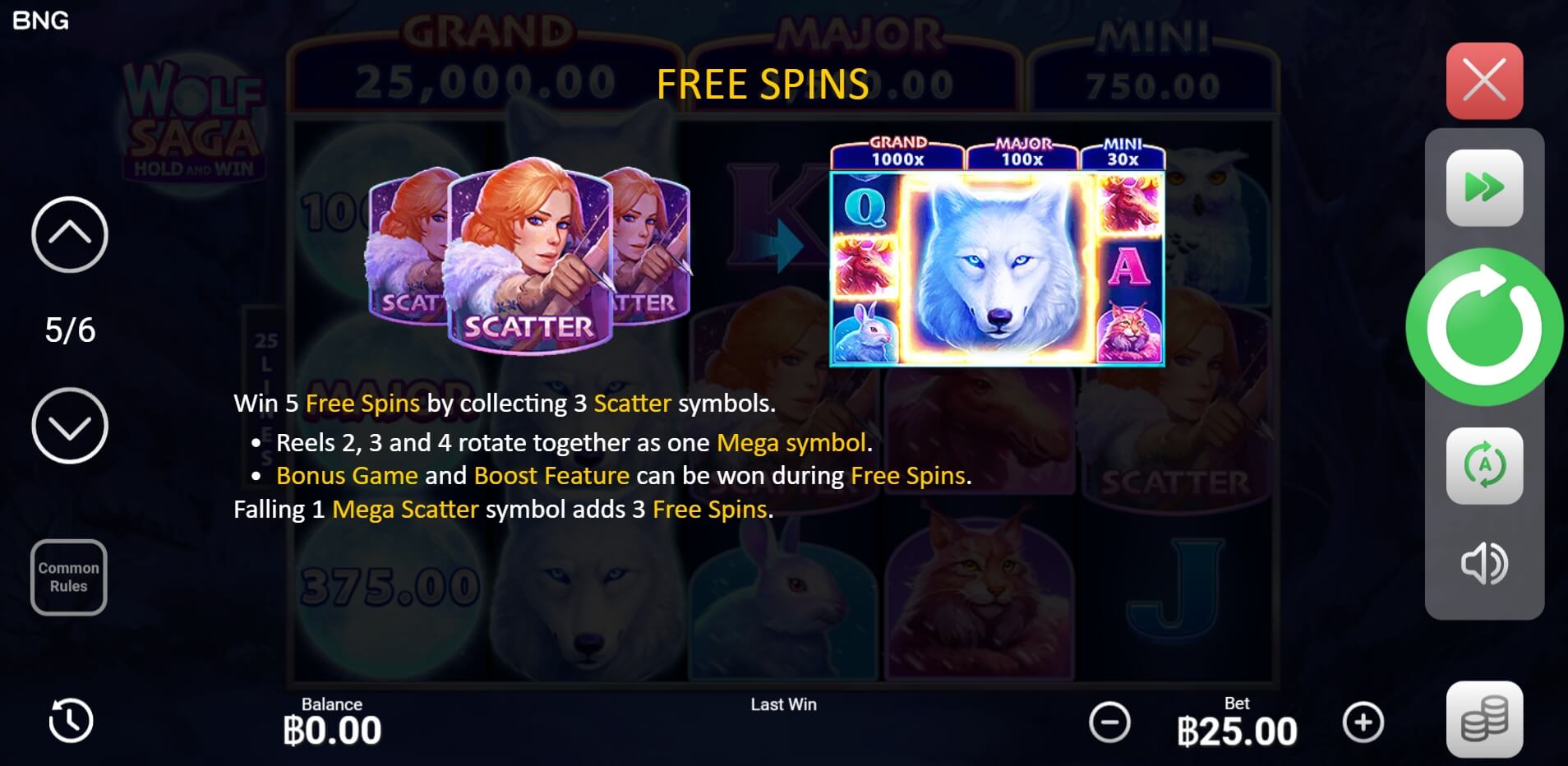 Wolf Saga Hold And Win Boongo Superslot ทดลองเล่น