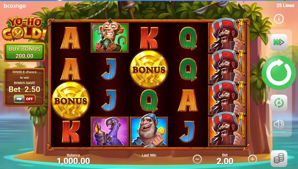 Yo-Ho Gold Hold And Win Boongo Superslot247