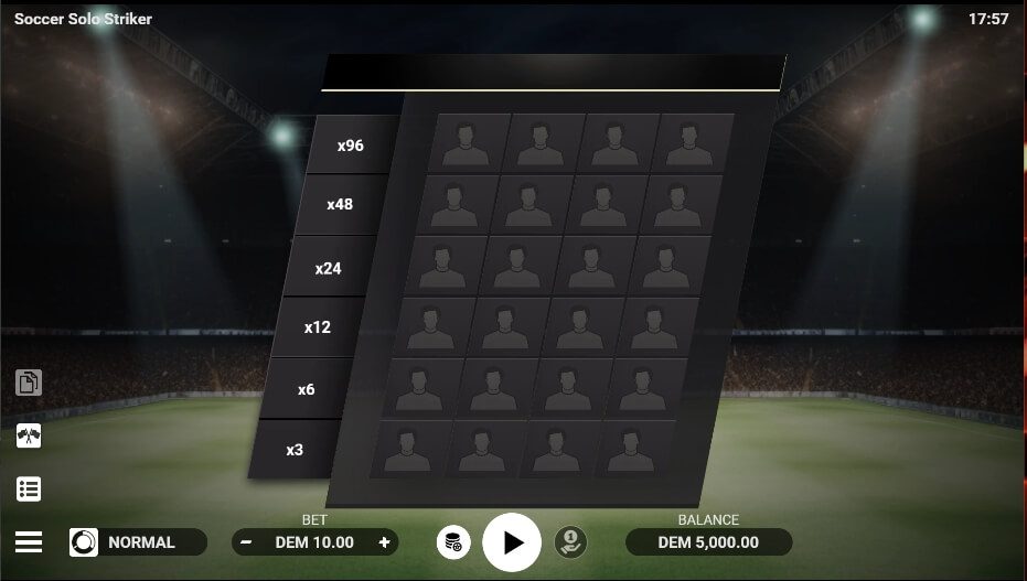 Soccer Solo Striker Evo Play ซุปเปอร์สล็อตโปร 100
