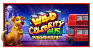 Wild Celebrity Bus Megaways Powernudge Play เครดิตฟรี 300 Superslot