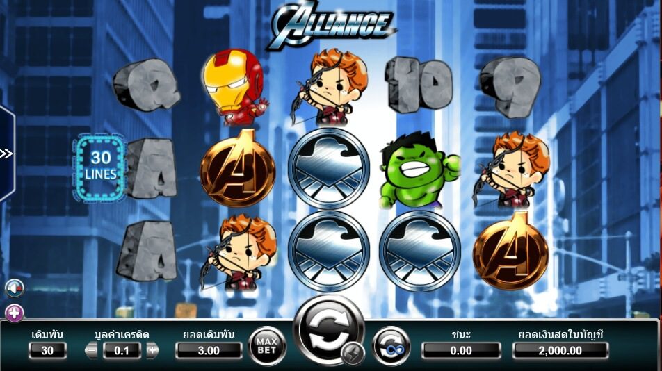 Alliance AMEBA SLOT superslot เครดิตฟรีล่าสุด