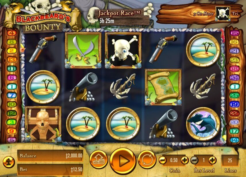 BLACKBEARD'S BOUNTY Habanero superslot เครดิตฟรี 50