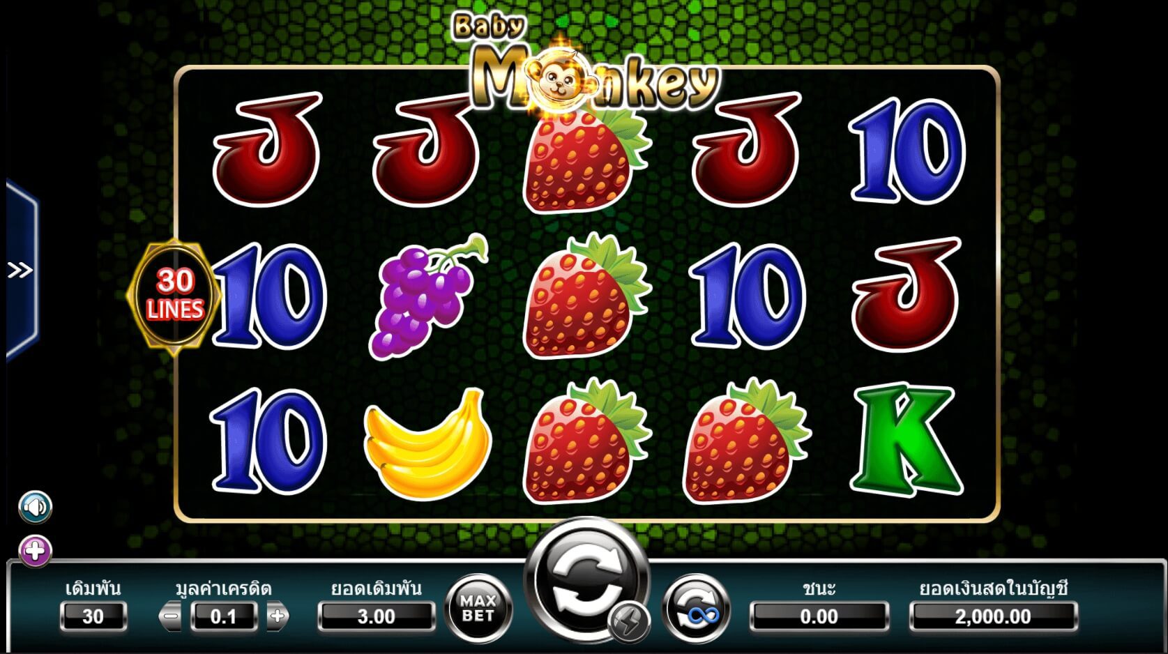 Baby Monkey AMEBA SLOT superslot เครดิตฟรีล่าสุด