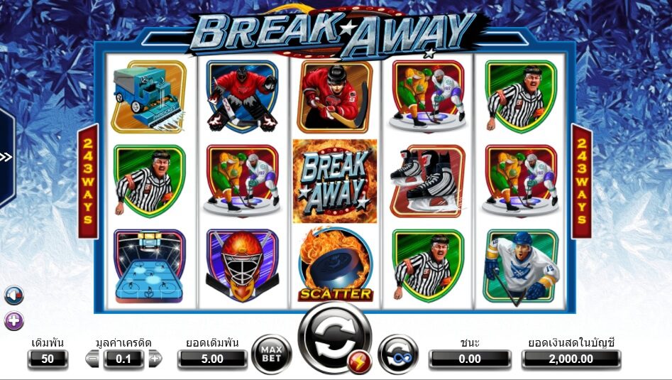 Break Away AMEBA SLOT superslot เครดิตฟรีล่าสุด