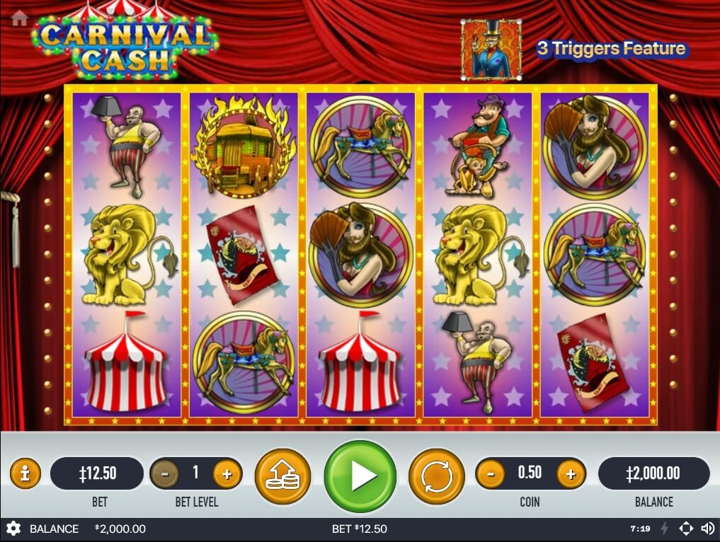CARNIVAL CASH Habanero superslot เครดิตฟรี 50