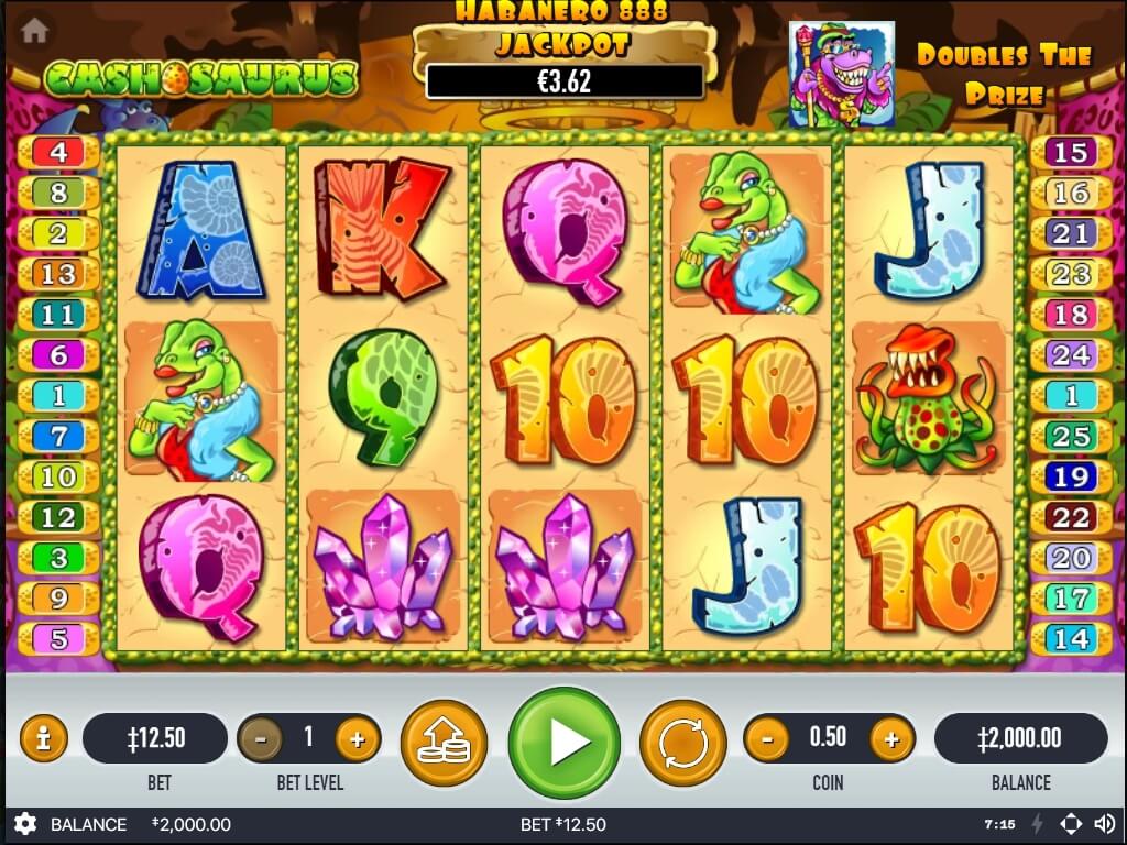 CASHOSAURUS Habanero superslot เครดิตฟรี 50