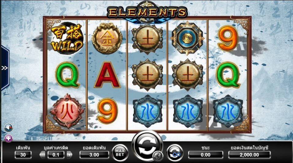 Elements AMEBA SLOT superslot เครดิตฟรีล่าสุด