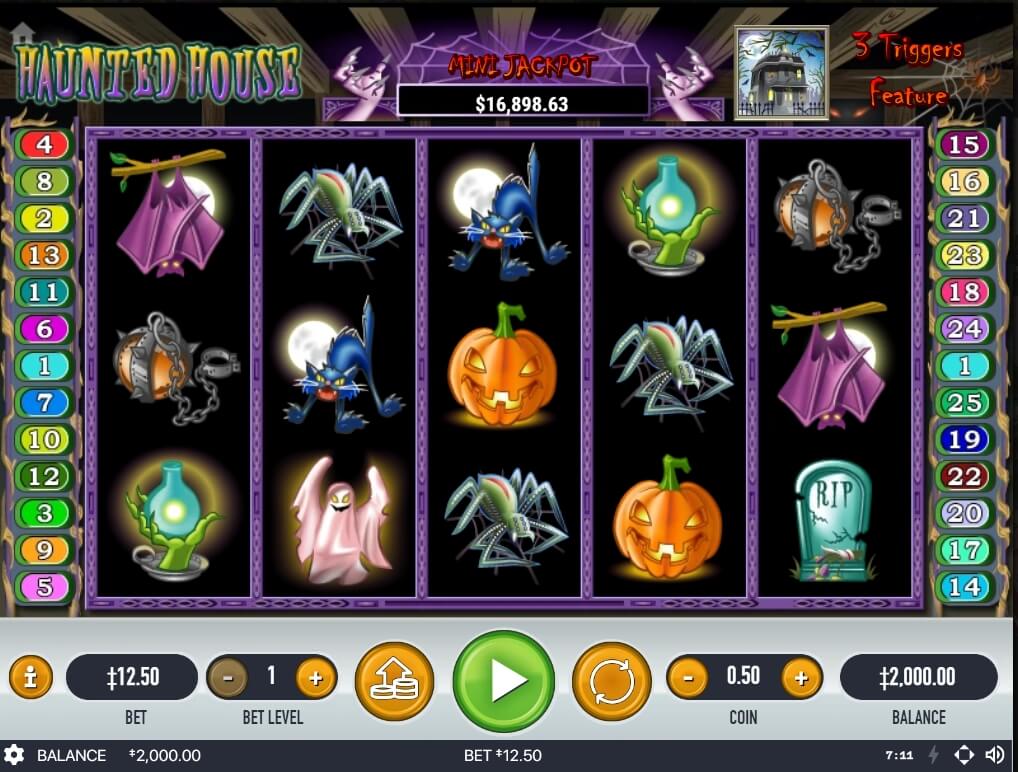 HAUNTED HOUSE Habanero superslot เครดิตฟรี 50