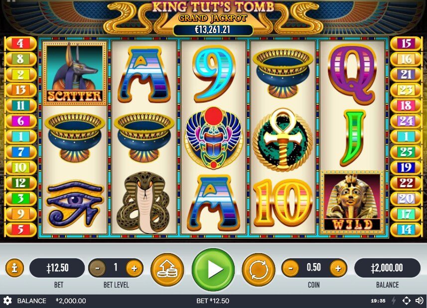 KING TUT'S TOMB Habanero superslot เครดิตฟรี 50