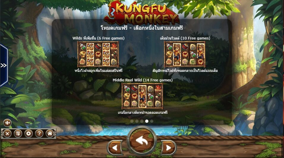 Kung Fu Monkey Ameba Slot ซุปเปอร์สล็อต 777