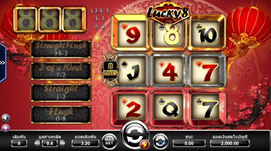 Lucky 8 AMEBA SLOT superslot เครดิตฟรีล่าสุด