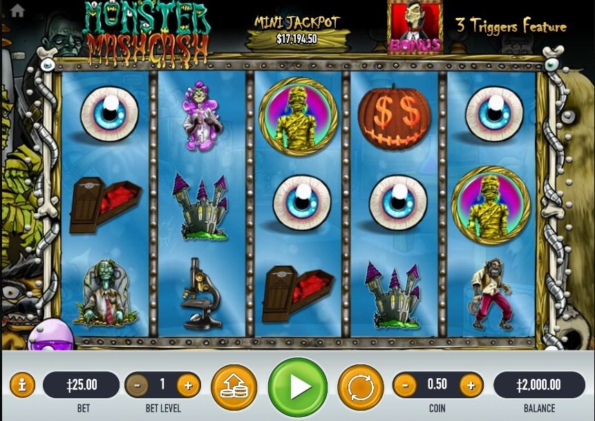 MONSTER MASH CASH Habanero superslot เครดิตฟรี 50