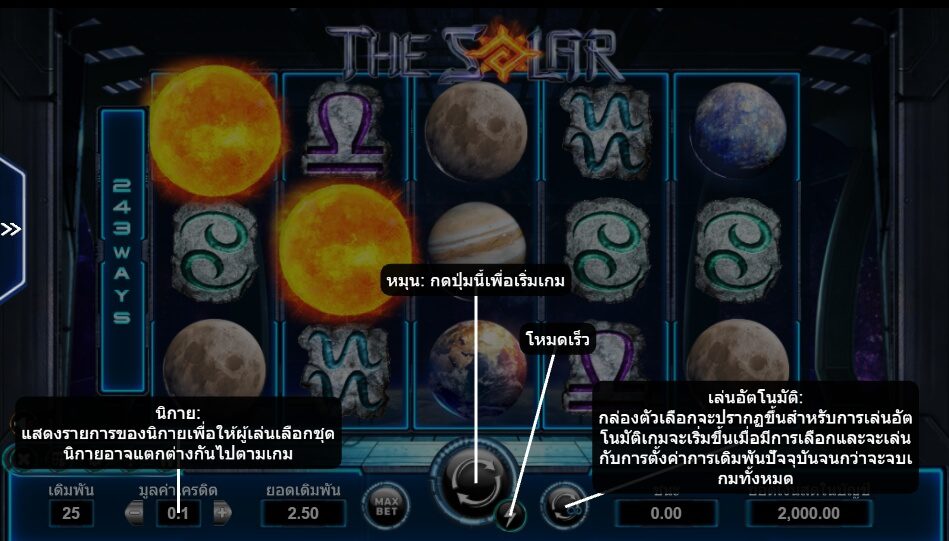 Solar Ameba superslot 1234